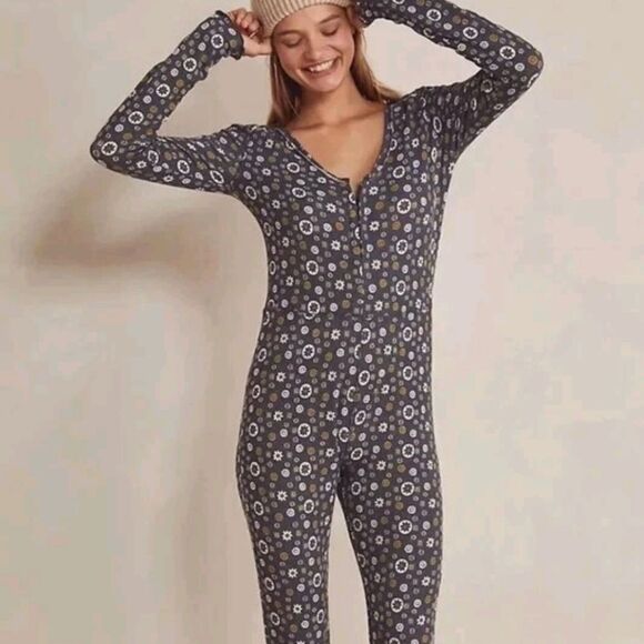 Free People Other - Free-people Women's Blue Pajamas
